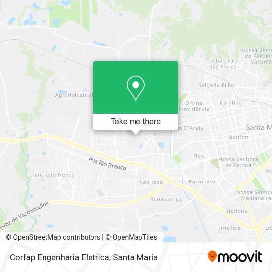 Corfap Engenharia Eletrica map