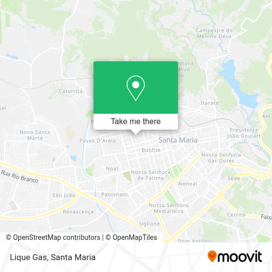 Lique Gas map