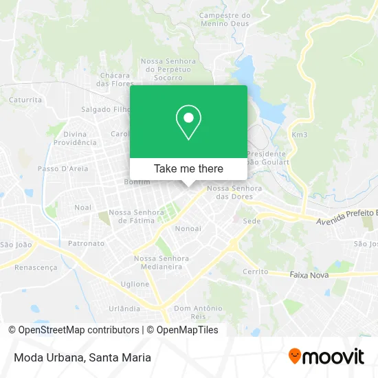 Moda Urbana map
