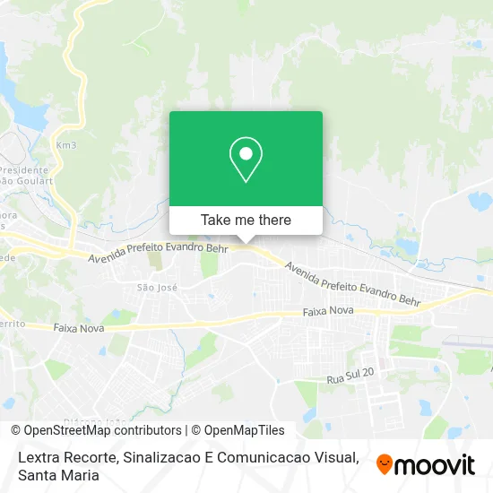 Lextra Recorte, Sinalizacao E Comunicacao Visual map