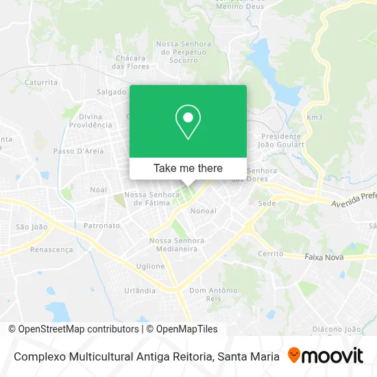 Complexo Multicultural Antiga Reitoria map