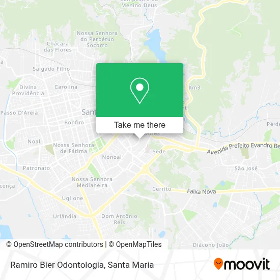 Ramiro Bier Odontologia map