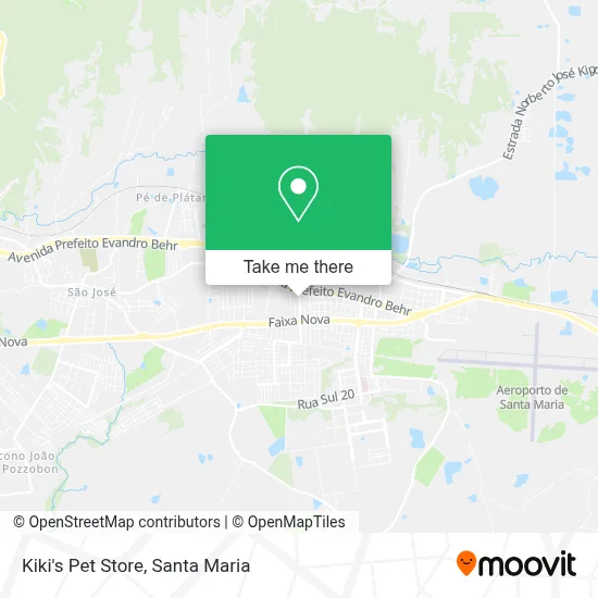 Kiki's Pet Store map