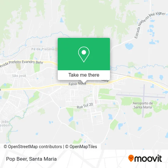 Pop Beer map