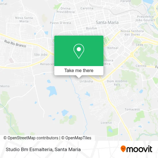 Studio Bm Esmalteria map