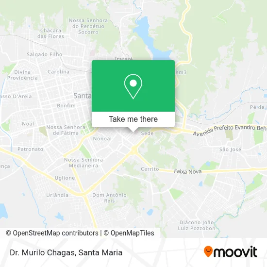 Dr. Murilo Chagas map