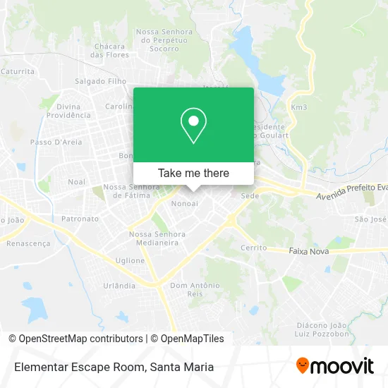 Elementar Escape Room map