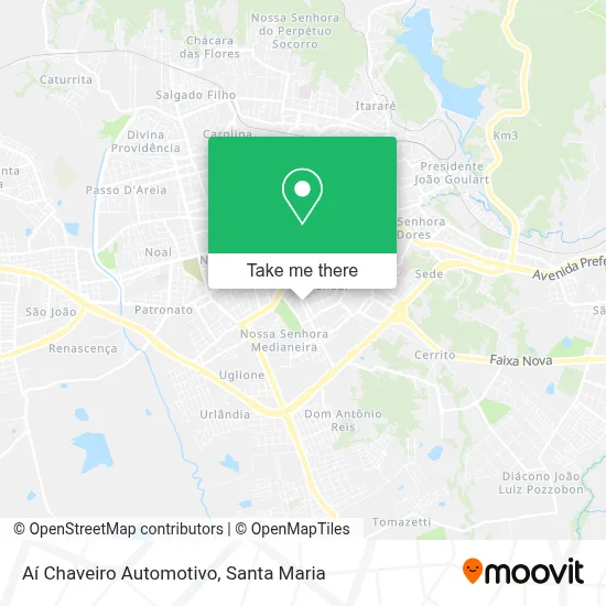 Aí Chaveiro Automotivo map