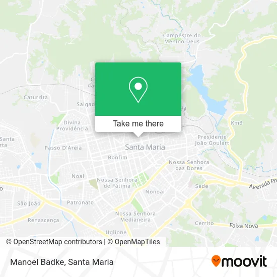 Manoel Badke map
