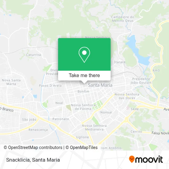 Snacklicia map
