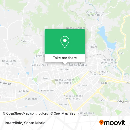 Interclinic map