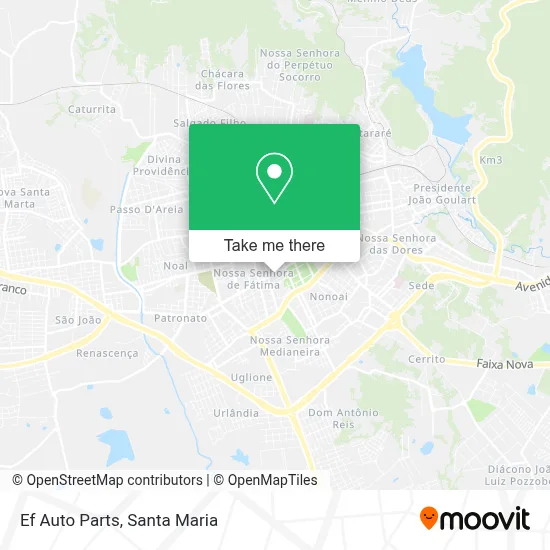 Ef Auto Parts map