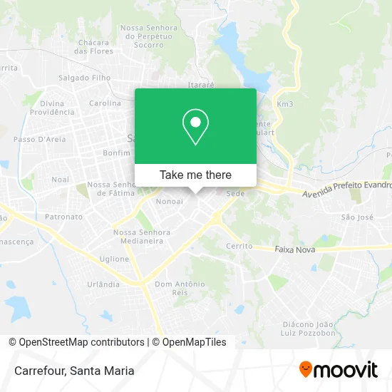 Carrefour map