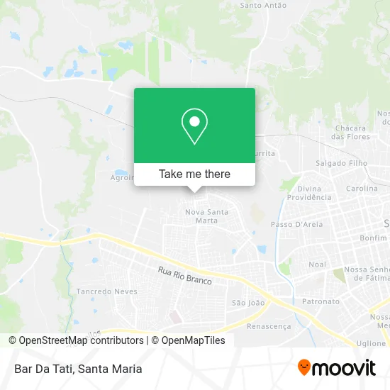 Bar Da Tati map