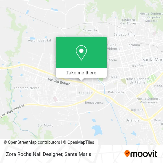 Zora Rocha Nail Designer map