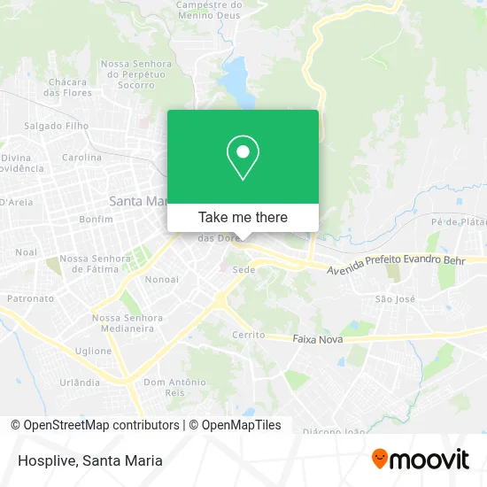 Hosplive map