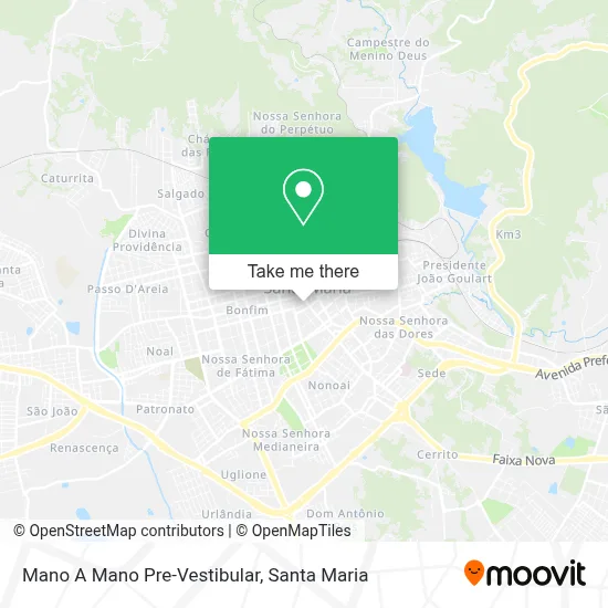 Mano A Mano Pre-Vestibular map