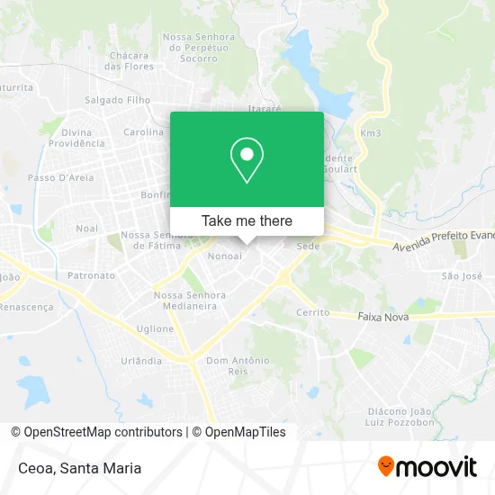 Ceoa map
