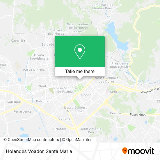 Holandes Voador map