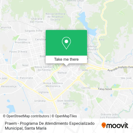 Praem - Programa De Atendimento Especializado Municipal map