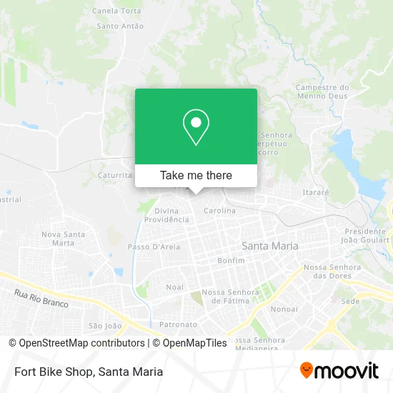 Fort Bike Shop map
