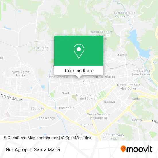 Gm Agropet map