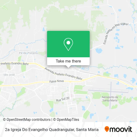 2a Igreja Do Evangelho Quadrangular map