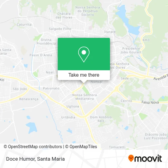 Doce Humor map