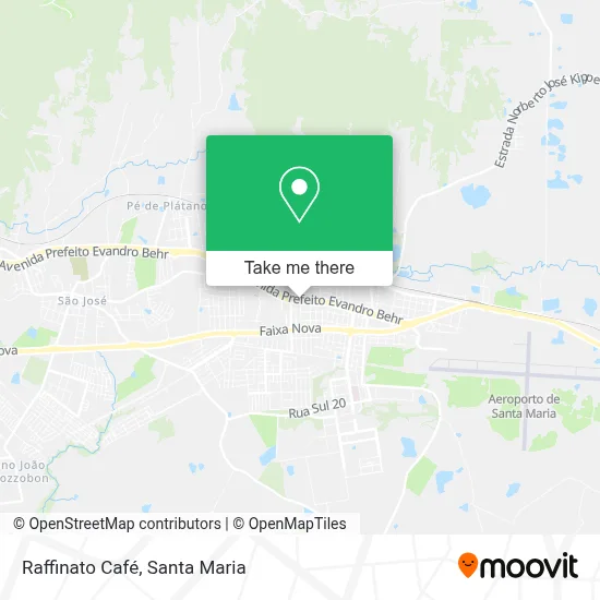 Raffinato Café map