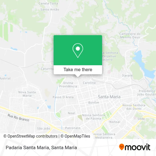 Padaria Santa Maria map