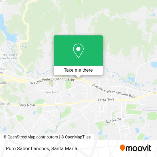 Puro Sabor Lanches map