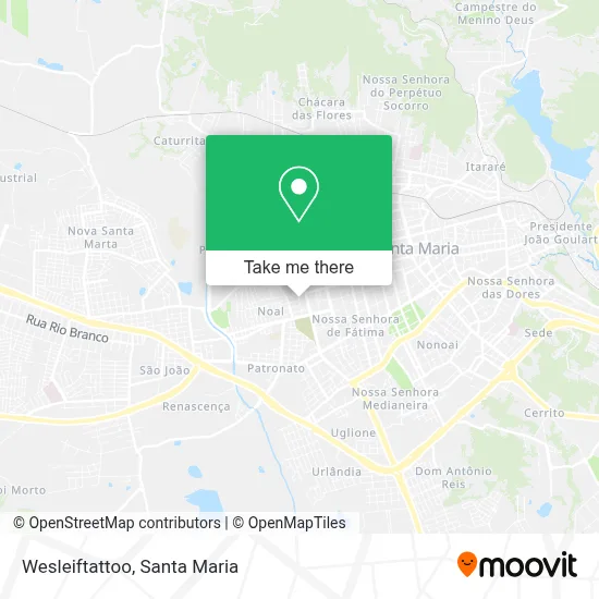 Wesleiftattoo map