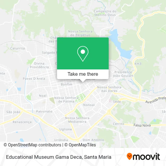 Educational Museum Gama Deca map