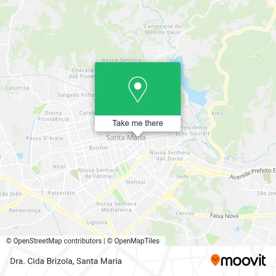 Dra. Cida Brizola map