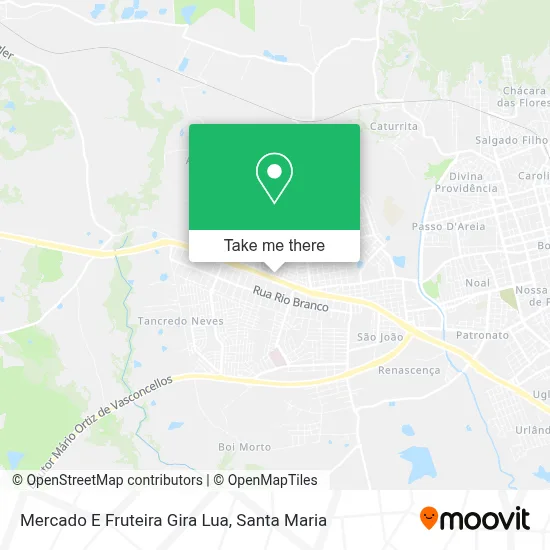Mercado E Fruteira Gira Lua map