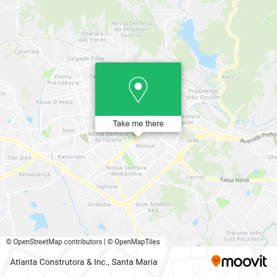 Atlanta Construtora & Inc. map