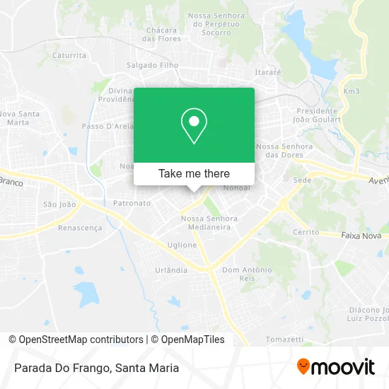 Parada Do Frango map