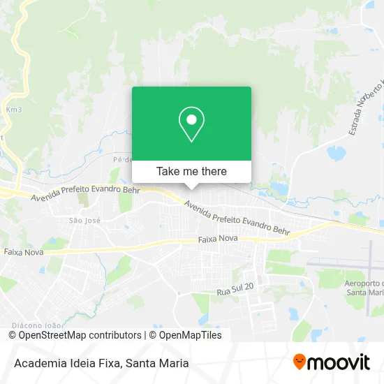 Academia Ideia Fixa map