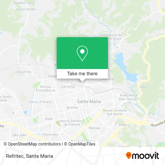 Refritec map