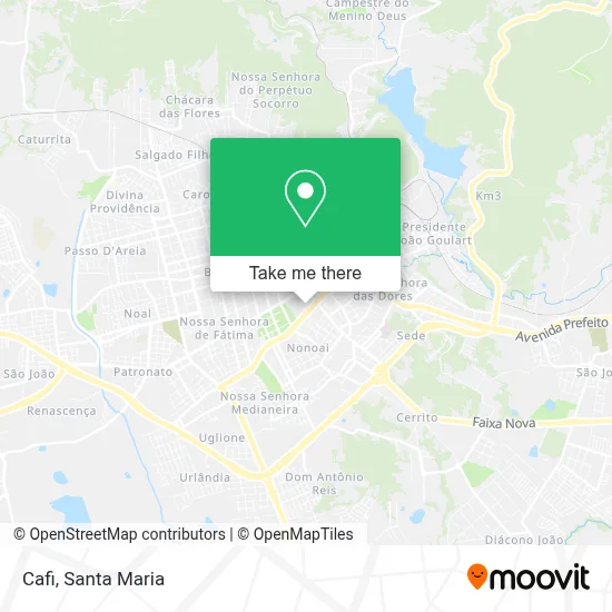 Cafi map