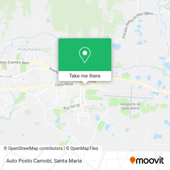 Auto Posto Camobi map