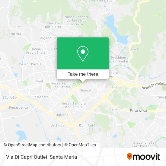 Via Di Capri Outlet map