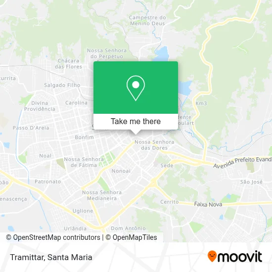 Tramittar map