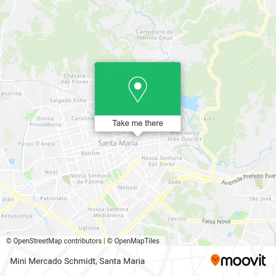 Mini Mercado Schmidt map