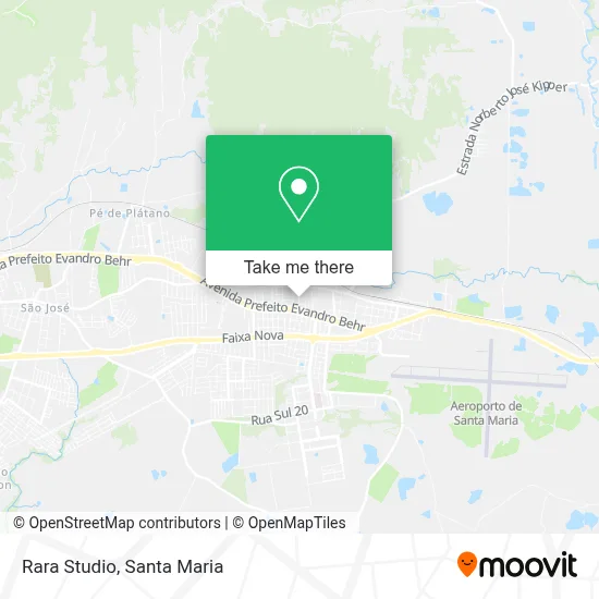 Rara Studio map