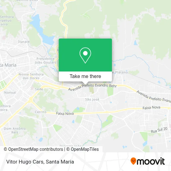 Vitor Hugo Cars map