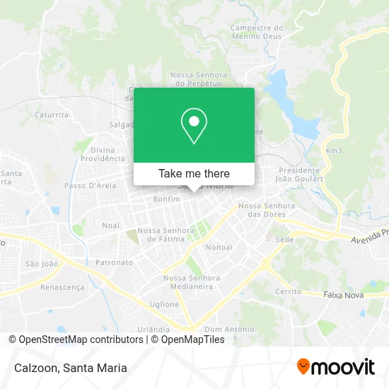 Calzoon map