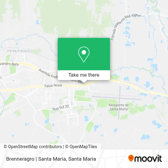 Brenneragro | Santa Maria map