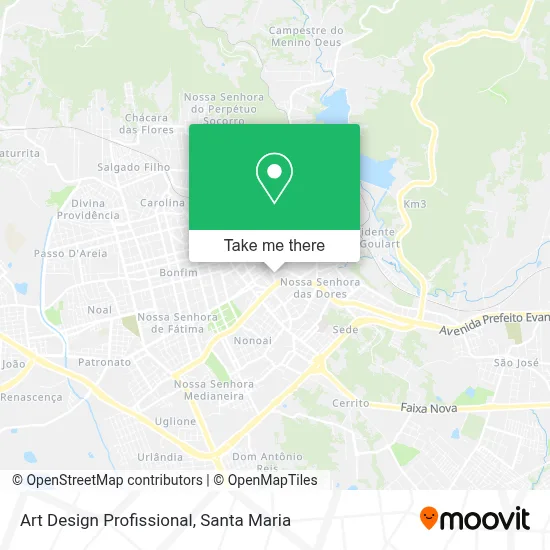 Art Design Profissional map