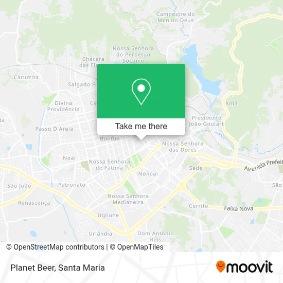 Planet Beer map